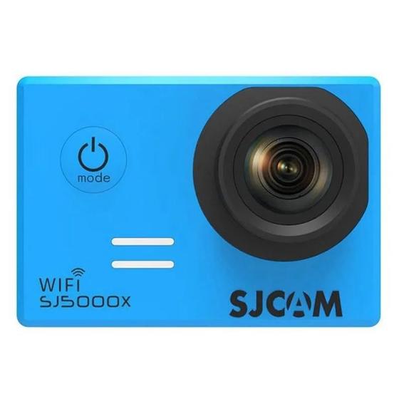 Câmera Digital Sjcam Elite Gyro Hd 4k Full Hd Fimaldora Sport a Prova D' Água Azul 12.4mp - Sj5000x