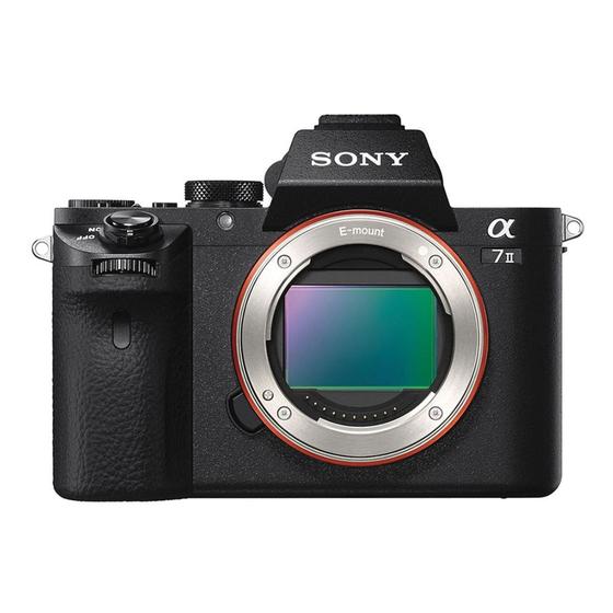Câmera Digital Sony Preto 24.3mp - A7 Ii Corpo