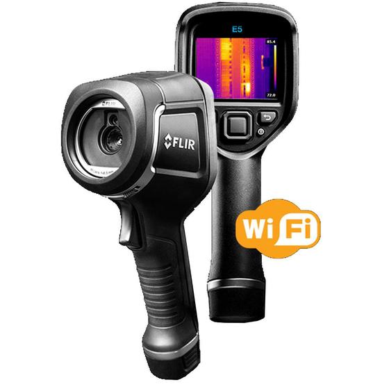 Imagem de Câmera Térmica Pontual Infravermelha Flir E5 XT Wifi -20C a +400C