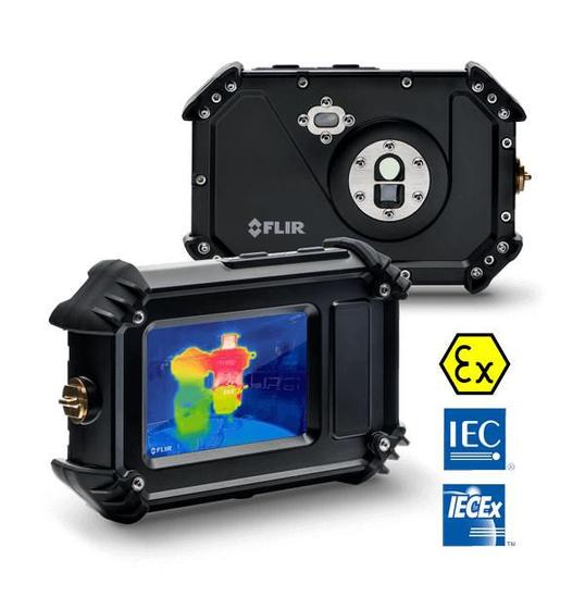 Imagem de Câmera Termográfica Compacta para Área Classificadas 19.200 Pixels MSX Wi-Fi e Ignite -20 a 400 C Flir Cx5