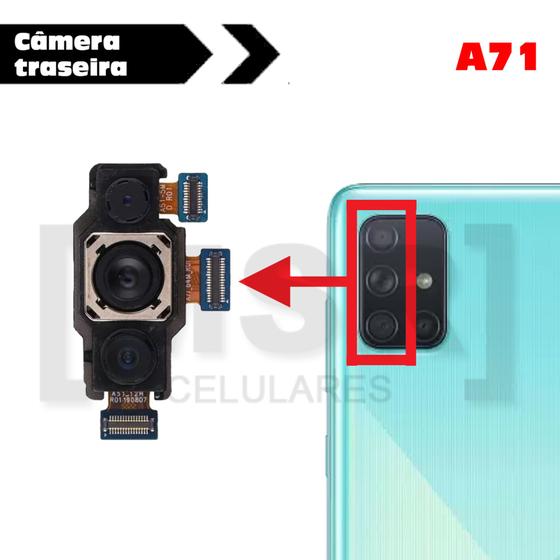 Imagem de Câmera traseira celular SAMSUNG modelo A71