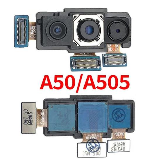 Imagem de Câmera Traseira Tripla Compatível Galaxy A50 A505 