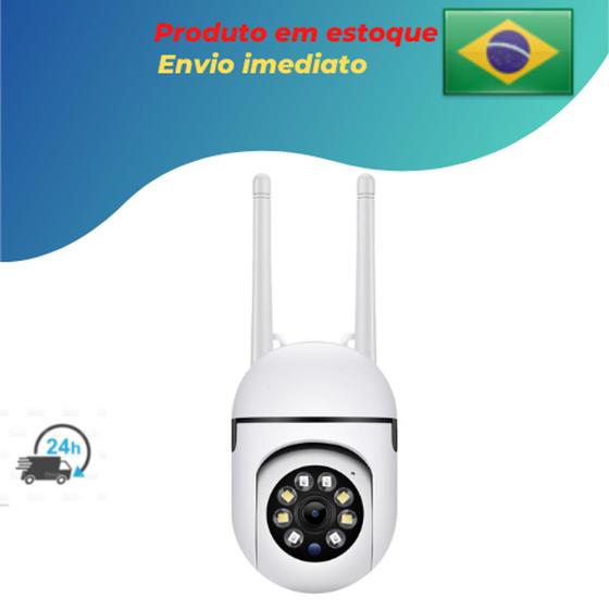 Imagem de Câmera Wi-Fi com visão noturna