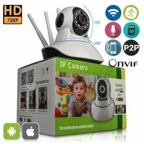 Imagem de Camera Wifi  Baba Eletronica Com Audio Hd 1.3mp