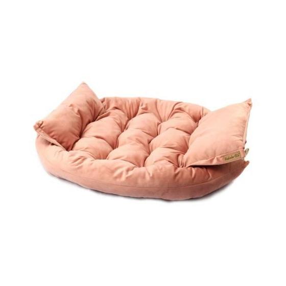Imagem de Caminha Cachorro: Colchão Luxo Rosa - Conforto Exclusivo para seu Pet, Fácil de Lavar