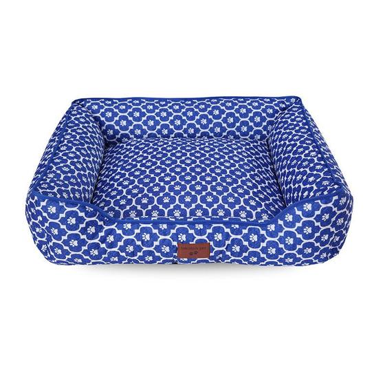 Imagem de Caminha Impermeável Pet Cachorro Gato Pequena 50x50 Zíper Cama Resistente Cão Animais