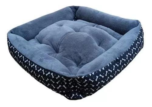 Imagem de Caminha Pet Cama Cachorro Média Caminha Soft 60 X 60cm Cinza