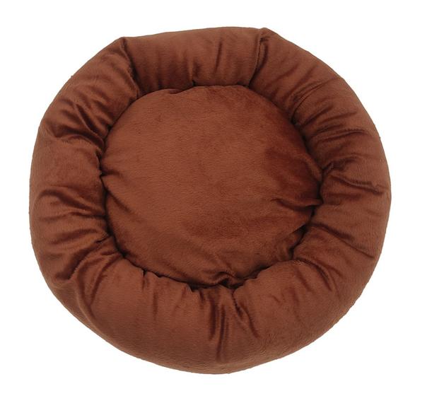 Imagem de Caminha Pet Redonda Confortável Pelúcia Para Cachorro e Gato 50x50