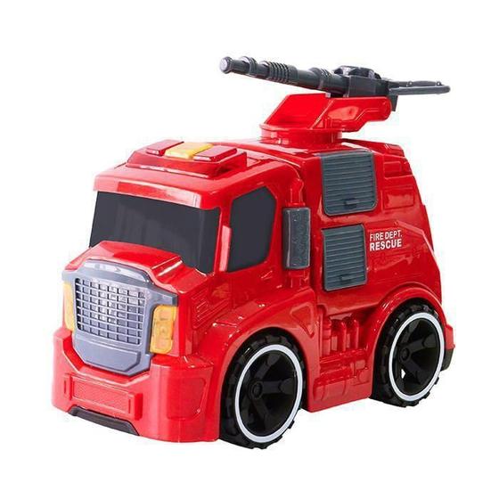 Imagem de Caminhao Bombeiro Com Som E Luz - Vermelho