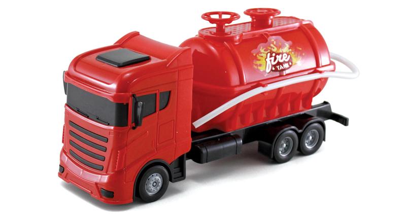 Imagem de Caminhão Bombeiro Fire Tank Esguicha Agua - Orange Toys