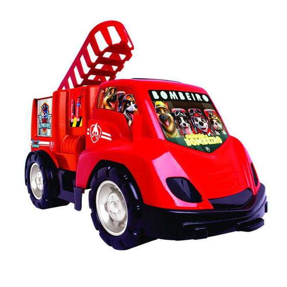 Imagem de Caminhão Bombeiro Super Amigos Ref 319 - Samba Toys