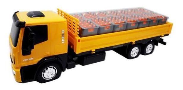 Imagem de Caminhão Carreta Iveco Tector Dropside Bebida Usual Infantil