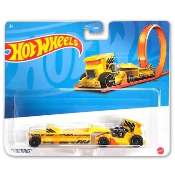 Imagem de Caminhão Carrinho Hot Wheels Track Fleet Stars Mattel 1/64 C