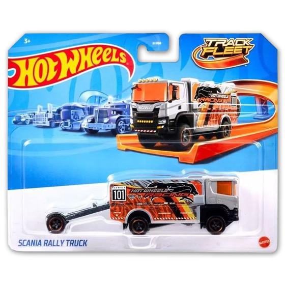 Imagem de Caminhão Carrinho Hot Wheels Track Fleet Stars Mattel 1/64