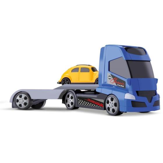 Imagem de Caminhao Cegonheira Heavy TRUCK Classic - Orange TOYS