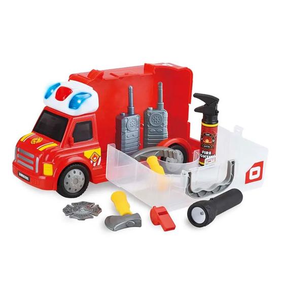 Imagem de Caminhão com Acessórios - Workshop Junior Truck - Bombeiro - Multikids