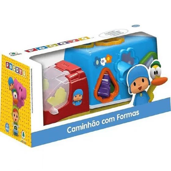 Imagem de Caminhão Com Formas e Boneco Pocoyo 0515 - Monte Libano