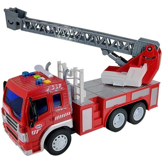 Imagem de Caminhão De Bombeiros Com Luz e Som Shiny Toys