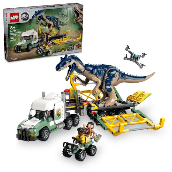 Imagem de Caminhão de brinquedo LEGO Jurassic World Dinosaur Missions Allosaurus