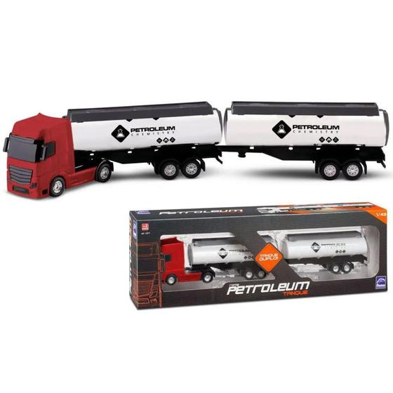 Imagem de Caminhão De Brinquedo Petroleum Tanque Vinho 1471 - Roma