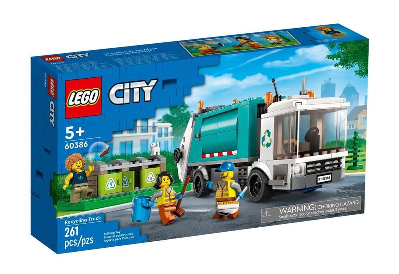 Imagem de Caminhão De Reciclagem - Lego 60386