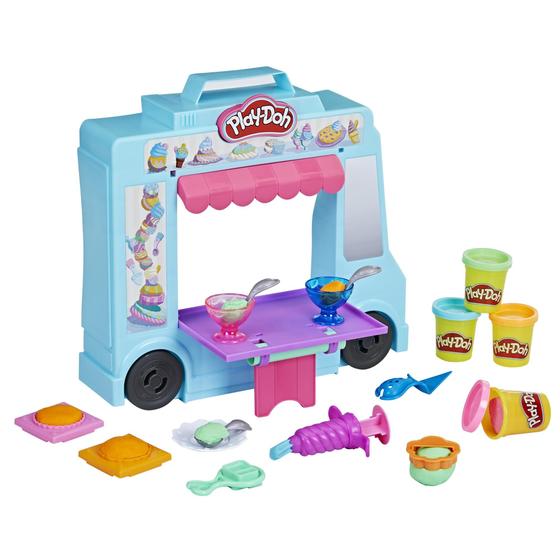 Imagem de Caminhão de sorvete Toy Playset Play-Doh Kitchen Creations 3+