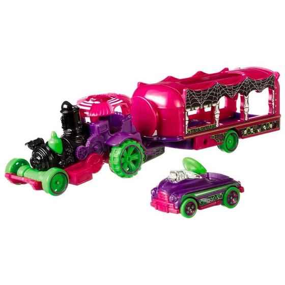 Caminhão Hot Wheels CarNival Steamer Halloween Mattel Caminhões