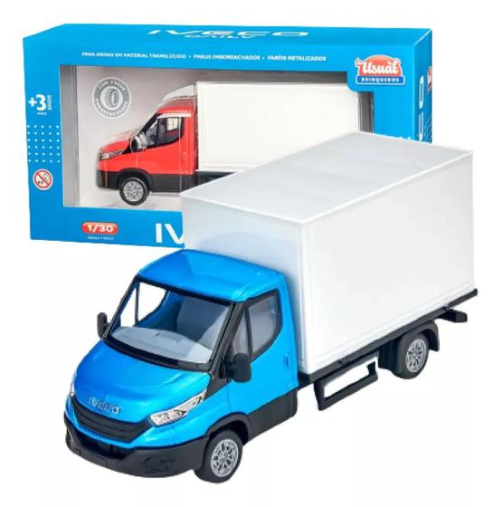 Imagem de Caminhão Iveco Daily Carroceria Baú - Usual Brinquedos