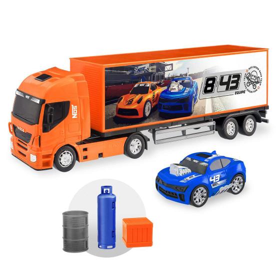 Imagem de Caminhão Iveco Hi Way Báu Com Acessórios Race - Usual