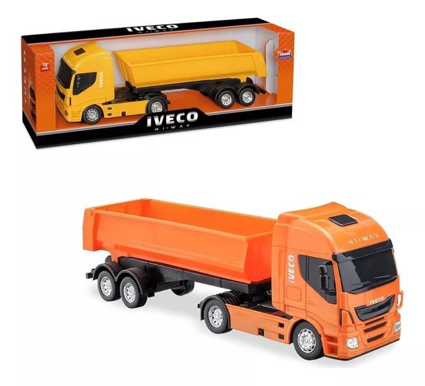 Imagem de Caminhão Iveco HI-WAY com Caçamba Basculante - Sortido