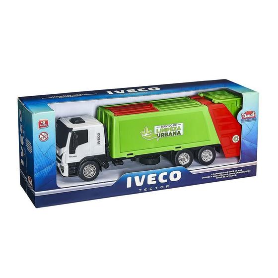 Imagem de Caminhão Iveco Tector Coletor de Lixo Usual Brinquedos
