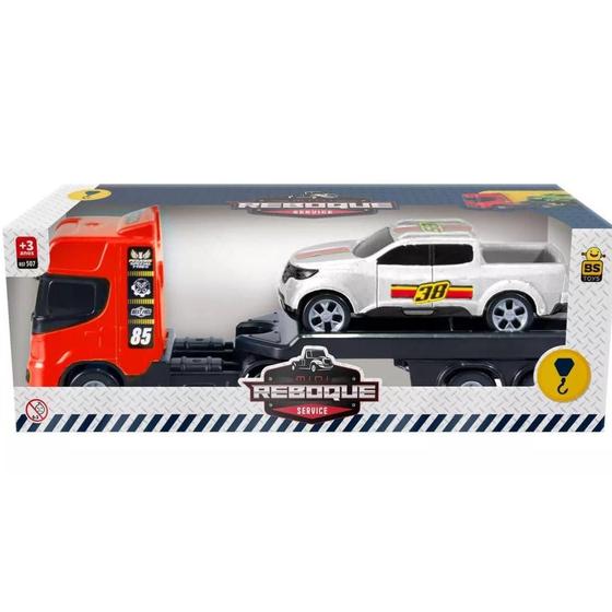 Imagem de Caminhão Mini Reboque Com Carrinho 507 Bs Toys
