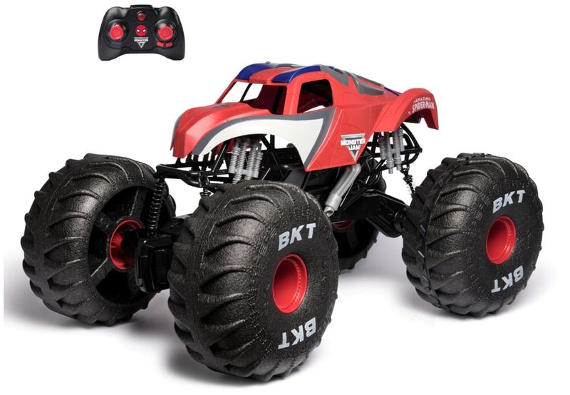 Imagem de Caminhão Monstro RC Monster Jam Marvel Mega Spider-Man - Escala 1:6