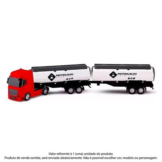 Imagem de Caminhão Petroleum - Tanque Duplo - Sortido - 43 cm - 1:43 - Roma