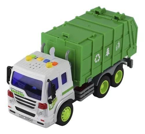 Imagem de Caminhão Reciclagem Mega City Com Luzes E Sons  Bbr Toys