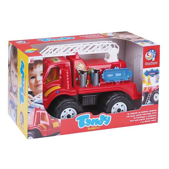 Imagem de Caminhão Roda Livre - Tandy - Bombeiro Papa Fogo - Cardoso Toys