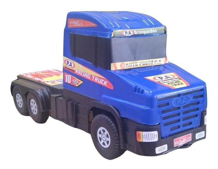 Imagem de Caminhão Scania Super Truck Brinquedo Infantilcolo 53cm