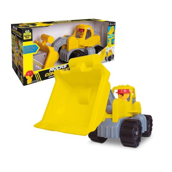 Imagem de Caminhãozinho carregadeira ou escavadeira com pá articulada