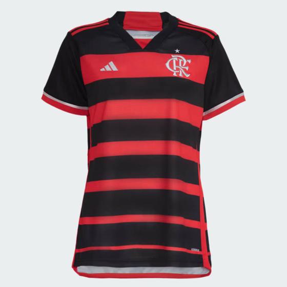Imagem de Camisa Adidas Flamengo I 2024 Feminina
