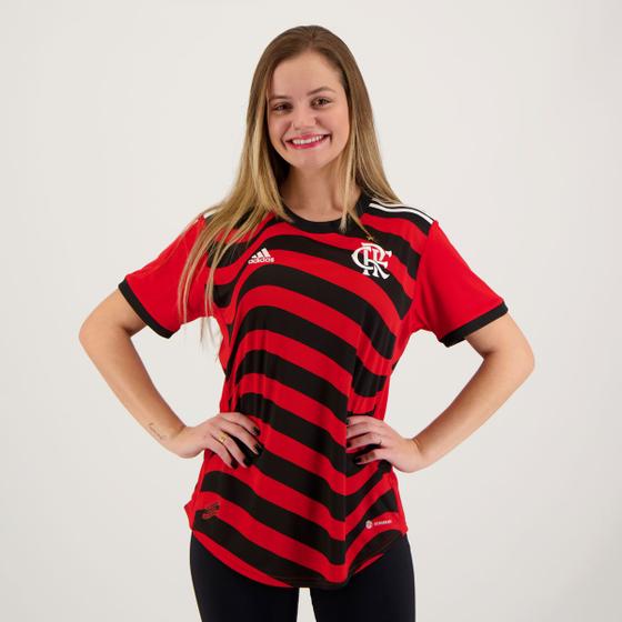 Deformación Desigualdad almacenamiento Camisa Adidas Flamengo III 2022 Feminina - Camisa de Time - Magazine Luiza