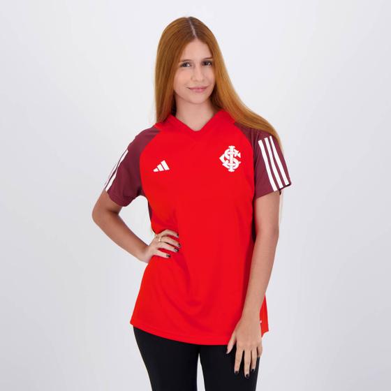 Imagem de Camisa Adidas Internacional Treino Atleta 2024 Feminina