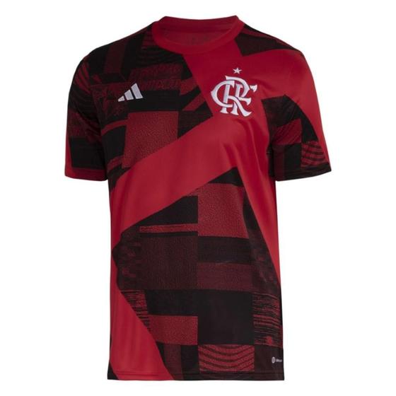 Imagem de Camisa Adidas Masculina Pré-Jogo Flamengo 2023