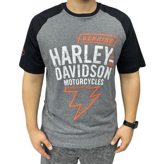 Imagem de Camisa Allboy Harley C/ Rec Vintage Preto