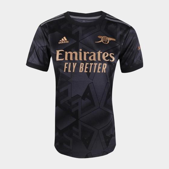 Camisa Arsenal Away 22/23 s/n Torcedor Adidas Feminina Menor preço em Camisa Arsenal Away 22/23 s/n Torcedor Adidas Feminina