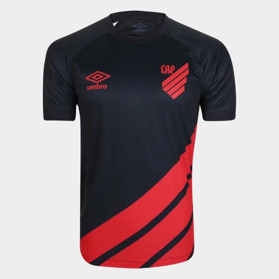 Camisa Athletico Paranaense III 23/24 s/n Torcedor Umbro Masculina Menor preço em Camisa Athletico Paranaense III 23/24 s/n Torcedor Umbro Masculina