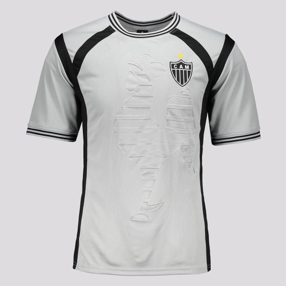 Camisa Atlético Mineiro Elder Cinza - Spr Imagem de Camisa Atlético Mineiro Elder Cinza