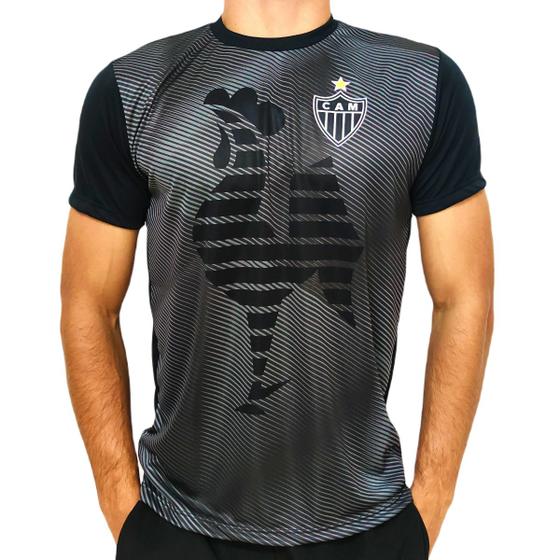 Imagem de Camisa Atlético Mineiro Galo Preto - Masculino