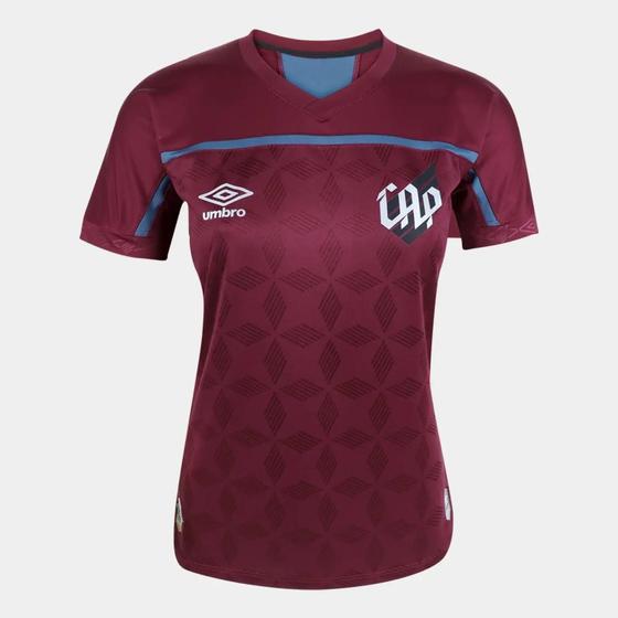 Imagem de Camisa Atlhetico Paranaense III 20/21 s/n Torcedor Umbro Feminina - Bordô