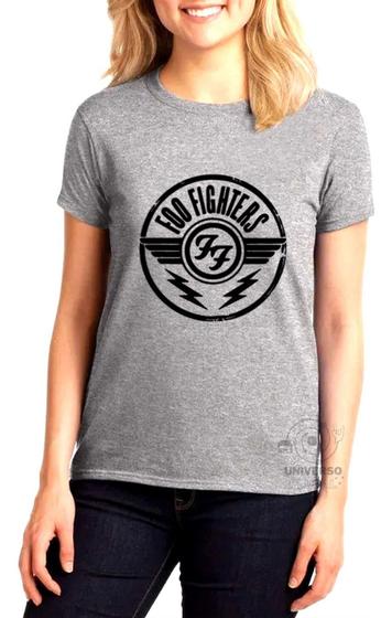 Imagem de Camisa Baby Look Show Foo Fighters Rock Tour Novidade!