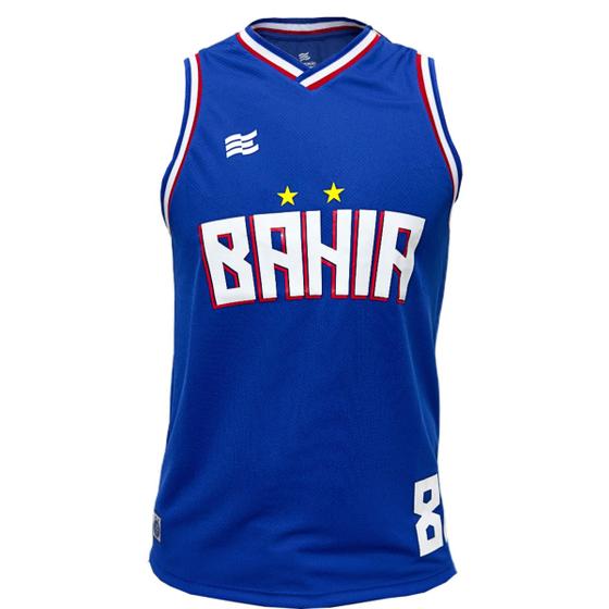 Imagem de Camisa Bahia Esquadrão Regata Basquete 88 Azul - Masculino